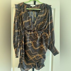 L’Academie belted dress- size small - worn once!